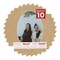 Beige Suede Mat Board for 18x24 Frames - Oval Opening for 15x22 Photos